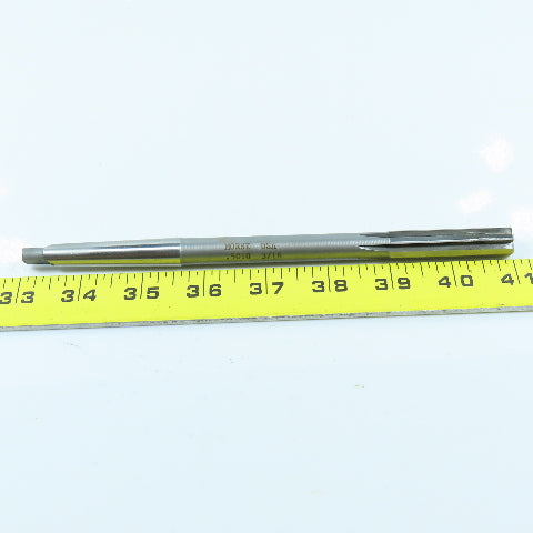 L & I .5010" Chucking Reamer 6 Flute MT1 Morse Taper Shank 2" LOC 8" OAL