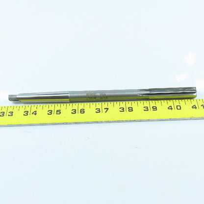 L & I .5010" Chucking Reamer 6 Flute MT1 Morse Taper Shank 2" LOC 8" OAL