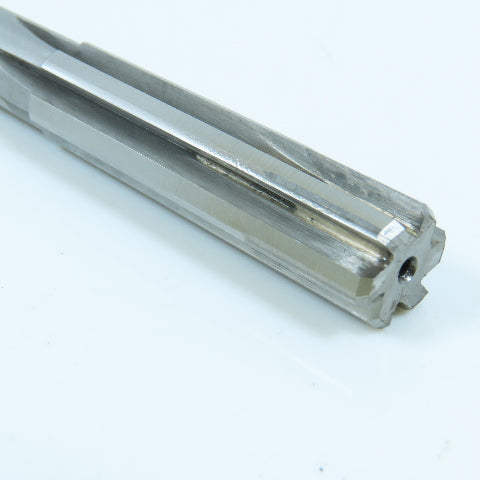 L & I .5010" Chucking Reamer 6 Flute MT1 Morse Taper Shank 2" LOC 8" OAL
