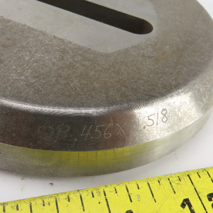 0.437" x 2.500" OBR Obround Crowned Holepunch & Die 0.456" x 2.518" CNC Turret