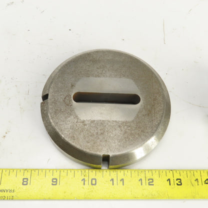 0.437" x 2.500" OBR Obround Crowned Holepunch & Die 0.456" x 2.518" CNC Turret