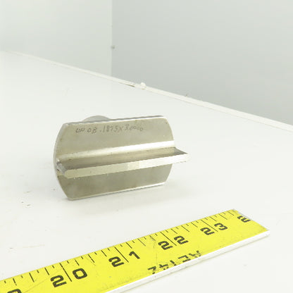 0.1875" x 3.000" OBR Obround Crowned Holepunch & Die 0.215" x 3.028" CNC Turret