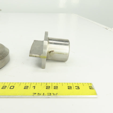 0.1875" x 3.000" OBR Obround Crowned Holepunch & Die 0.215" x 3.028" CNC Turret