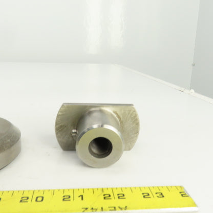 0.1875" x 3.000" OBR Obround Crowned Holepunch & Die 0.215" x 3.028" CNC Turret