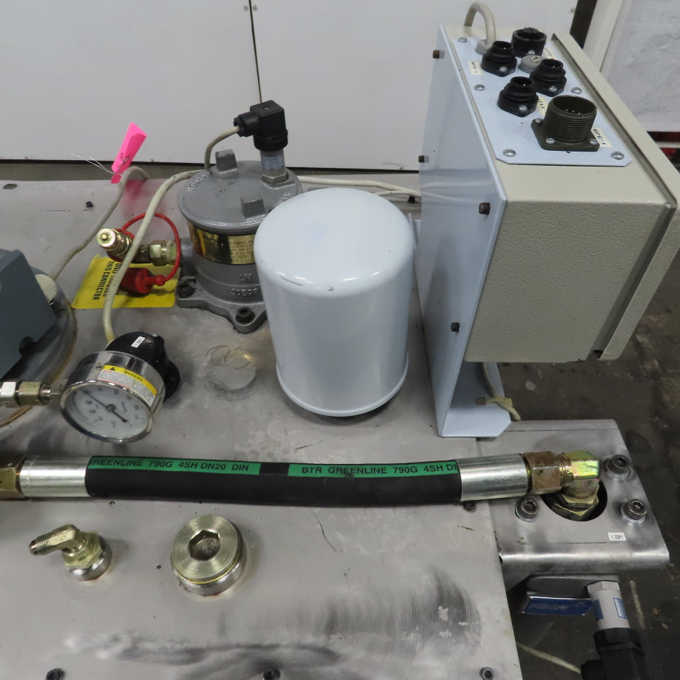 100 Gallon Stainless Steel Tank  Hydraulic Power Unit 4.8Hp 208-230/460V 3Ph