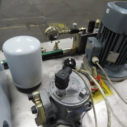100 Gallon Stainless Steel Tank  Hydraulic Power Unit 4.8Hp 208-230/460V 3Ph