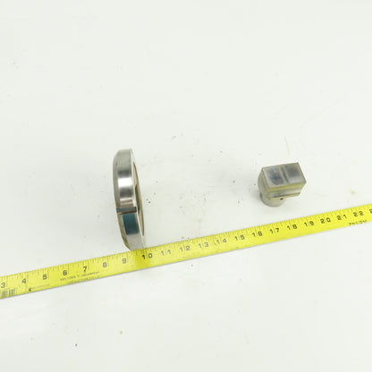 Unipunch 1.250" x 2.000" Crowned Rectangular Holepunch & Die 1.262" x 2.012"