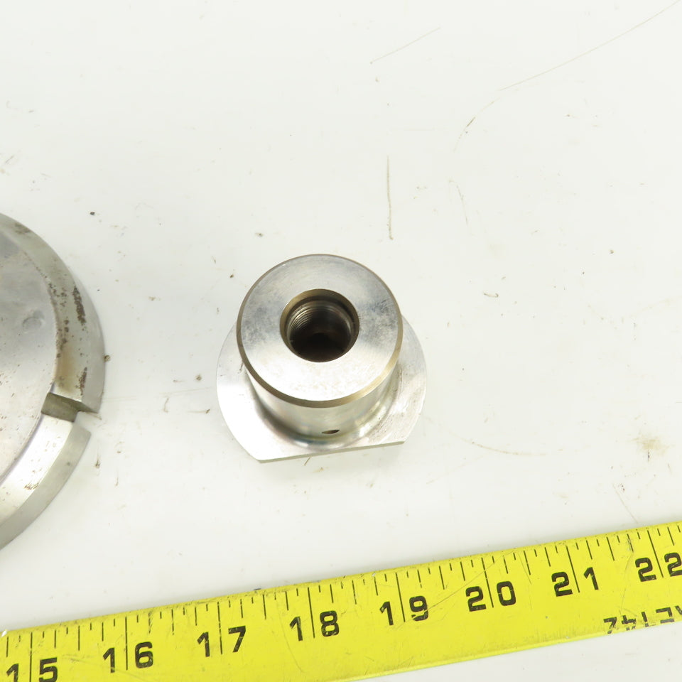 Unipunch 1.250" x 2.000" Crowned Rectangular Holepunch & Die 1.262" x 2.012"