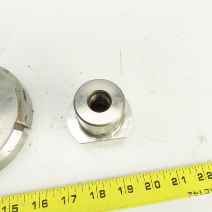 Unipunch 1.250" x 2.000" Crowned Rectangular Holepunch & Die 1.262" x 2.012"