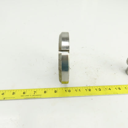 Unipunch 1.250" x 2.000" Crowned Rectangular Holepunch & Die 1.262" x 2.012"