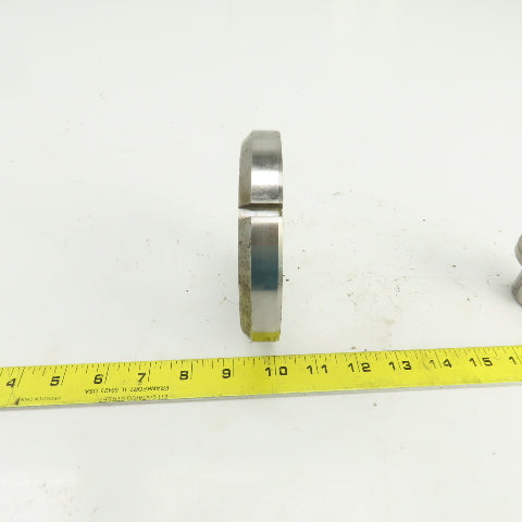 Unipunch 1.250" x 2.000" Crowned Rectangular Holepunch & Die 1.262" x 2.012"