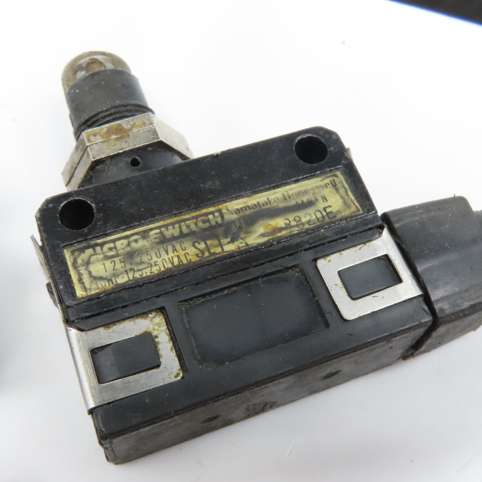Honeywell SL1-A 250VAC Roller Plunger Limit Micro Switch Lot Of 3