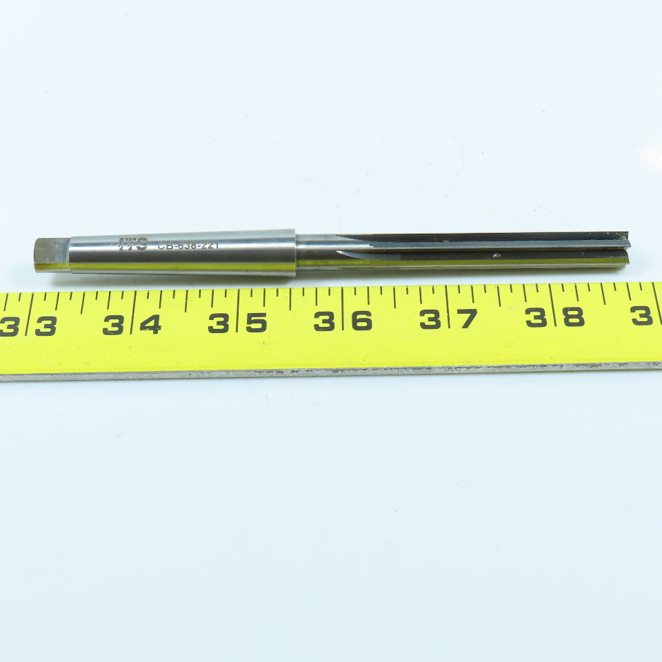 3/8" Solid Carbide Center Cutting End Mill Straight 4 Flute #1 Morse Taper Shank