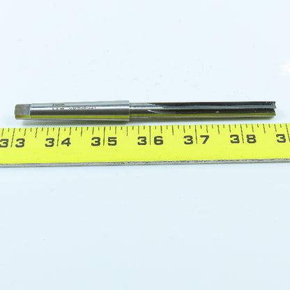3/8" Solid Carbide Center Cutting End Mill Straight 4 Flute #1 Morse Taper Shank