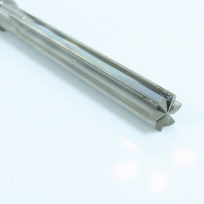 3/8" Solid Carbide Center Cutting End Mill Straight 4 Flute #1 Morse Taper Shank