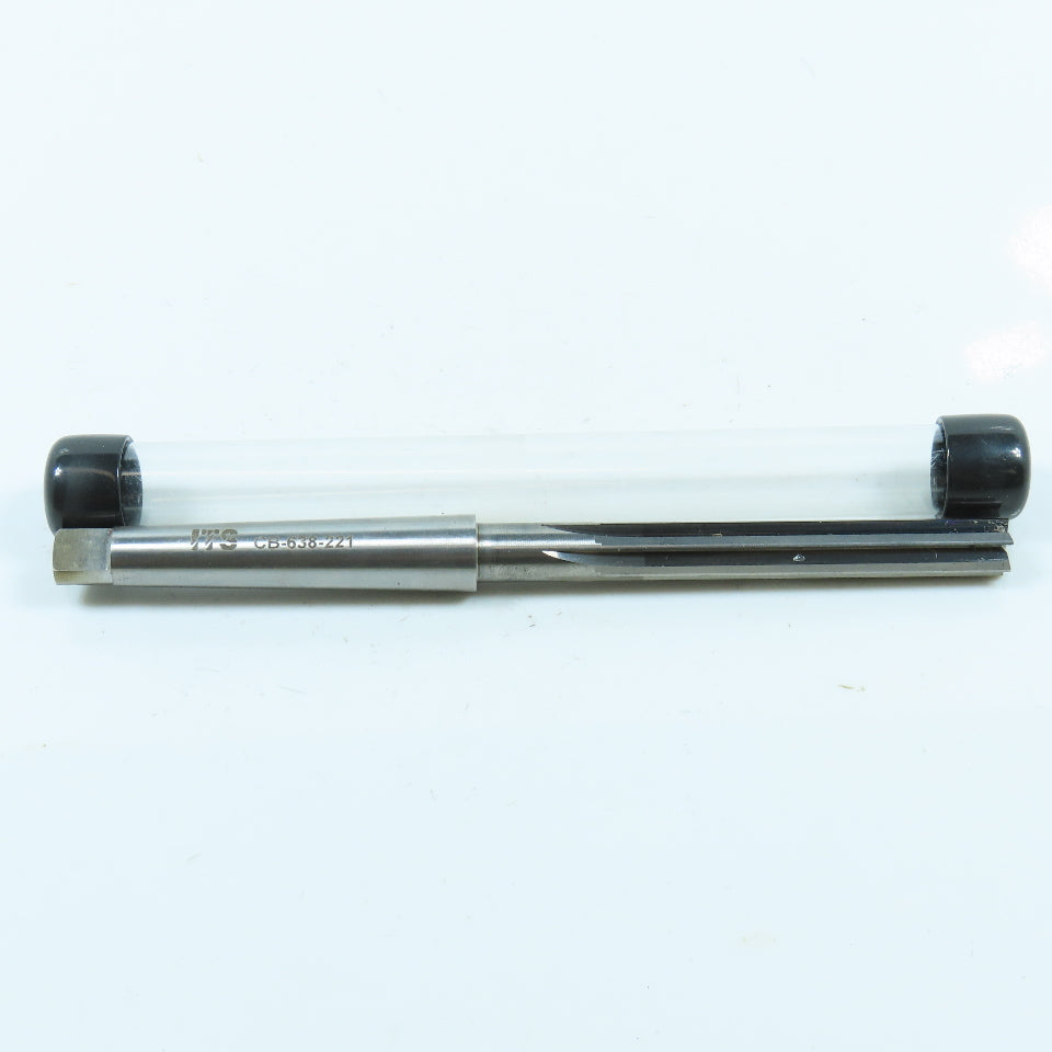 3/8" Solid Carbide Center Cutting End Mill Straight 4 Flute #1 Morse Taper Shank