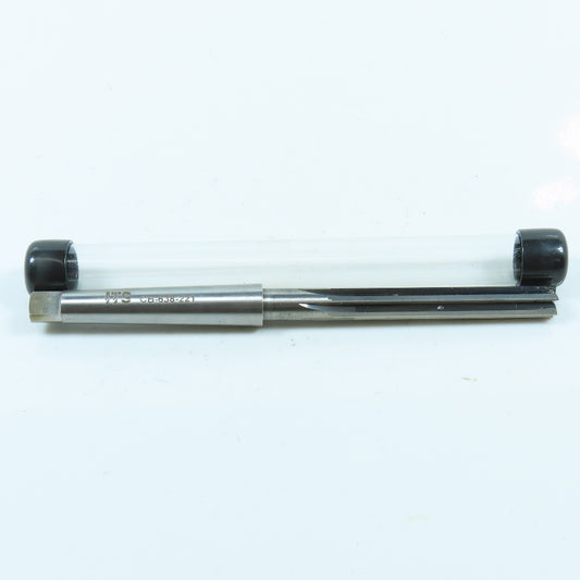 3/8" Solid Carbide Center Cutting End Mill Straight 4 Flute #1 Morse Taper Shank