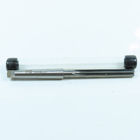 3/8" Solid Carbide Center Cutting End Mill Straight 4 Flute #1 Morse Taper Shank