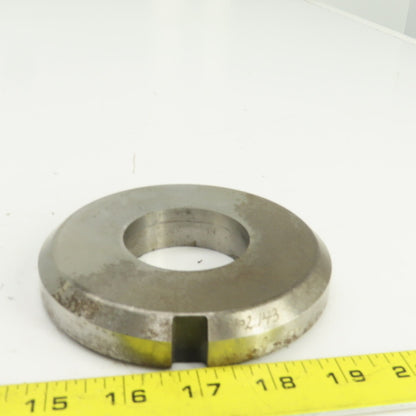 UP 2.1250" Crowned Round Holepunch & Die 2.143" CNC Turret 4.940" OD Slug Free