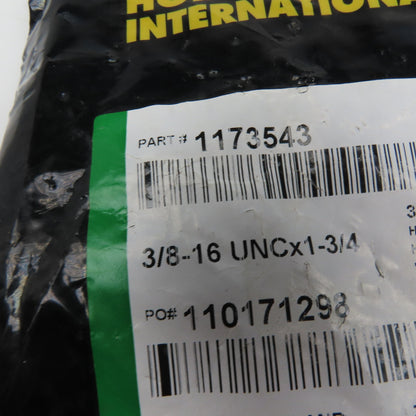 Holo-Krome 3/8"-16 x 1-3/4" Stainless Steel Socket Head Cap Screw SHCS Lot Of 25