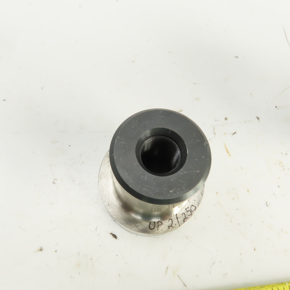 UP 2.1250" Round Crowned Holepunch & Die 2.143" CNC Turret 4.940" OD Slug Free