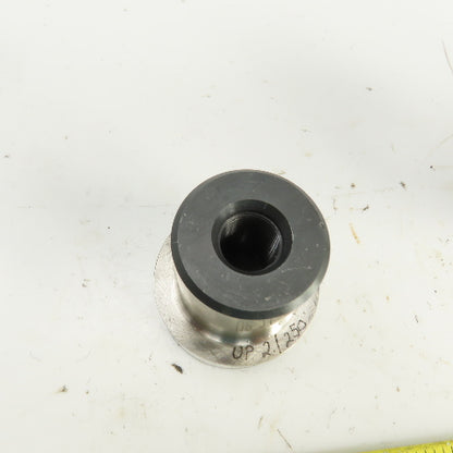 UP 2.1250" Round Crowned Holepunch & Die 2.143" CNC Turret 4.940" OD Slug Free