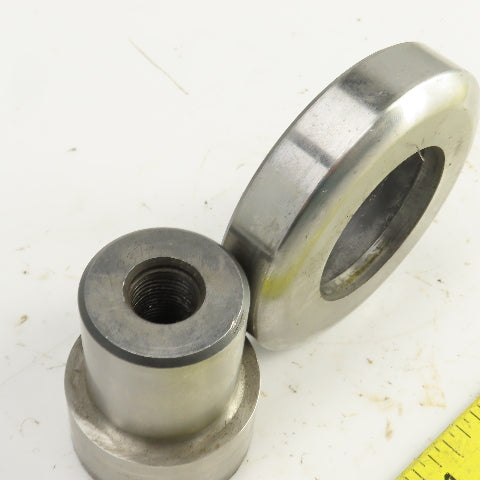 UP 1.9375" Round Holepunch & Die 1.950" CNC Turret 3.500" OD Slug Free