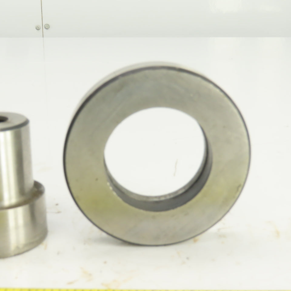 UP 1.9375" Round Holepunch & Die 1.950" CNC Turret 3.500" OD Slug Free