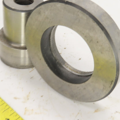 UP 1.9375" Round Holepunch & Die 1.950" CNC Turret 3.500" OD Slug Free