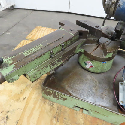Brown Master 10" Manual Cold Cut Miter Metal Saw 208-230/460V 3Ph W/Power Clamp