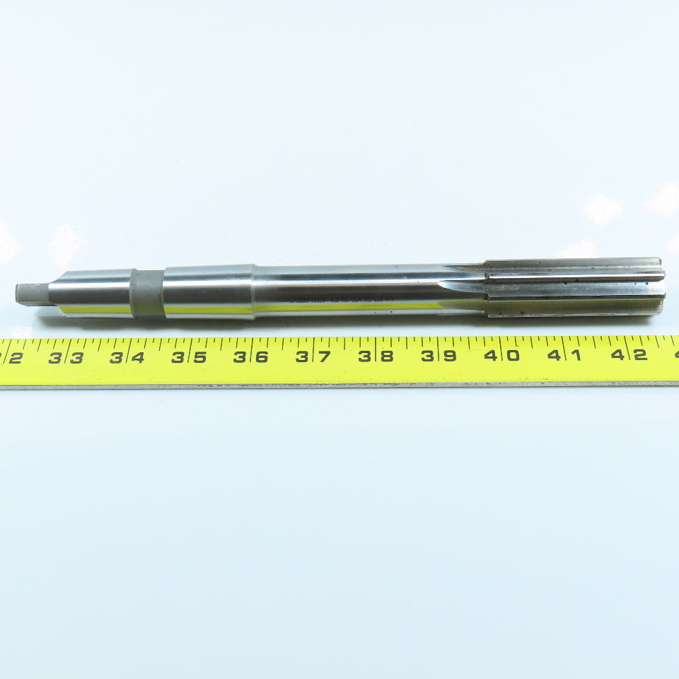 L & I 3/4" Chucking Reamer 8 Flute #3 Morse Taper Shank 2-7/8" LOC 10-5/8" OAL
