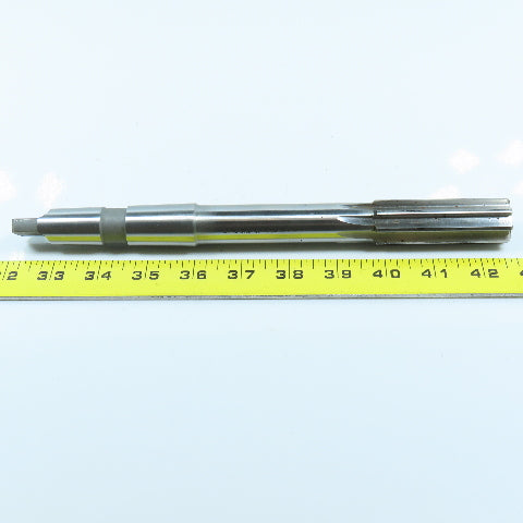 L & I 3/4" Chucking Reamer 8 Flute #3 Morse Taper Shank 2-7/8" LOC 10-5/8" OAL