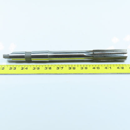 L & I 3/4" Chucking Reamer 8 Flute #3 Morse Taper Shank 2-7/8" LOC 10-5/8" OAL