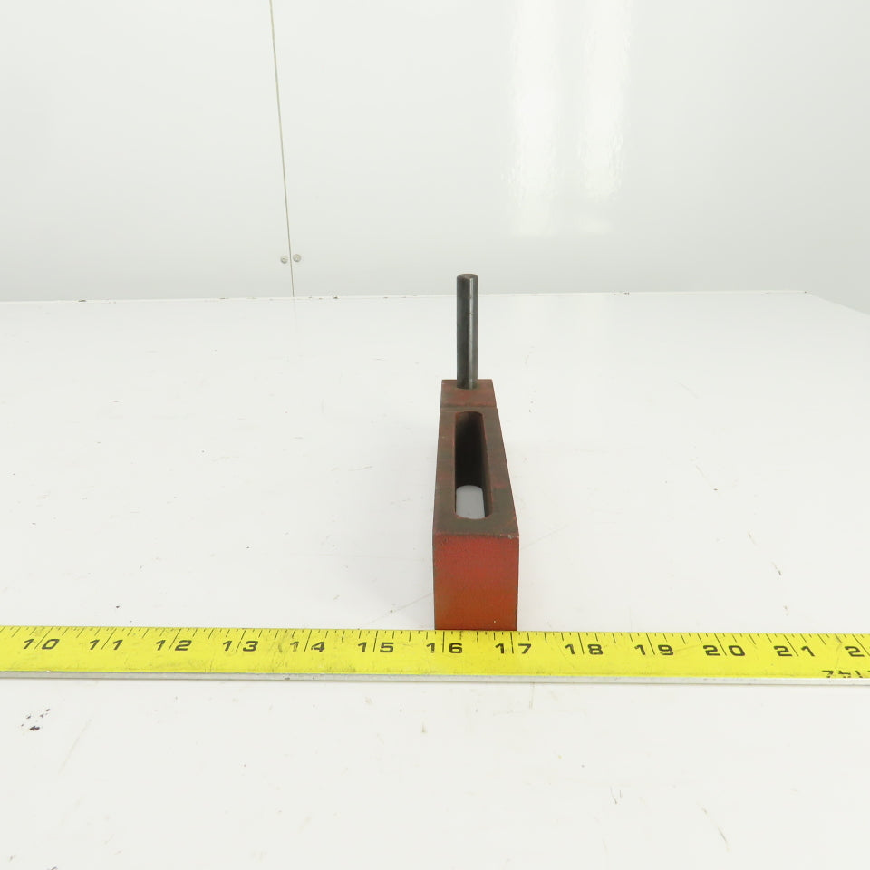 Unipunch 5051 Strippit P Punch Die Tooling Press Brake 8-1/8" OAL 1/2" Post