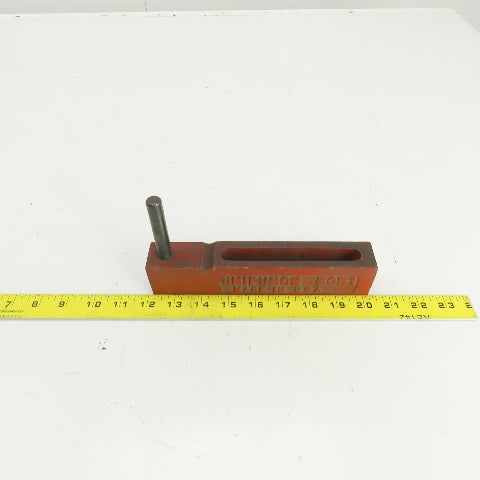 Unipunch 5051 Strippit P Punch Die Tooling Press Brake 8-1/8" OAL 1/2" Post