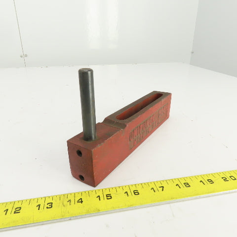 Unipunch 5051 Strippit P Punch Die Tooling Press Brake 8-1/8" OAL 1/2" Post