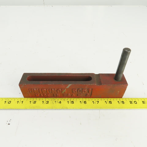 Unipunch 5051 Strippit P Punch Die Tooling Press Brake 8-1/8" OAL 1/2" Post