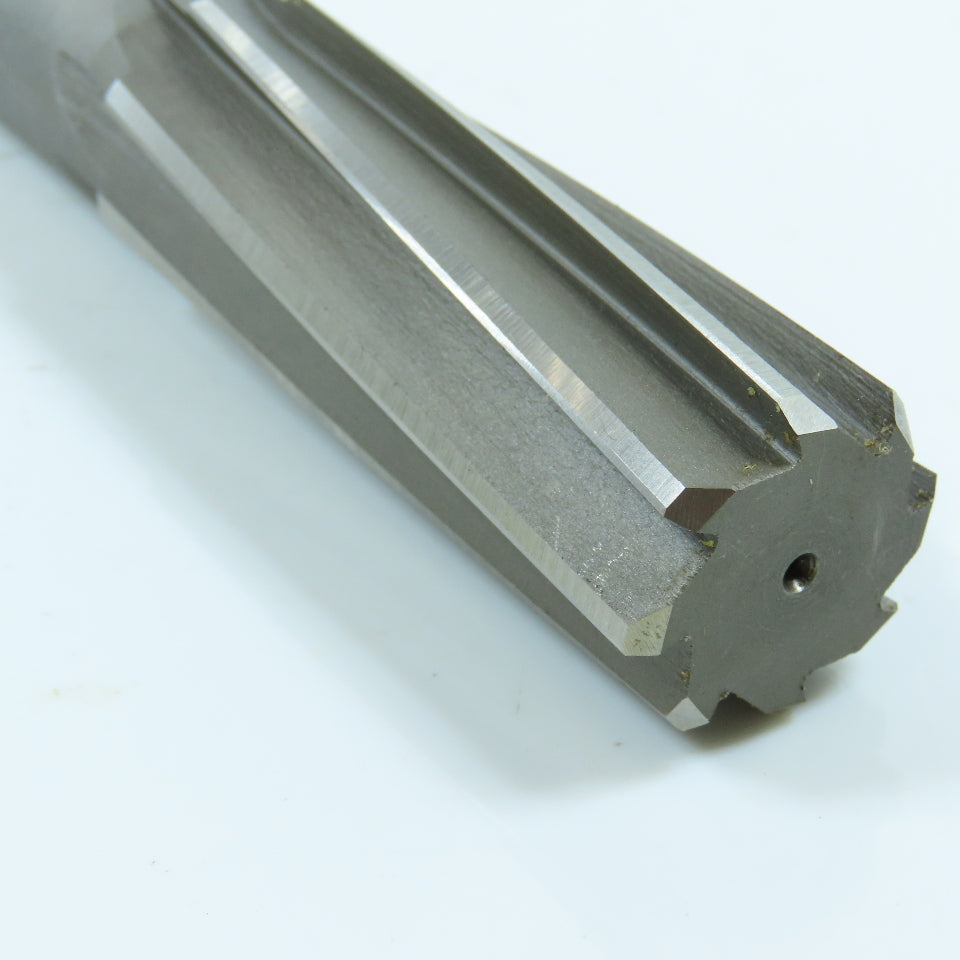 L & I .9995" Chucking Reamer 8 Flute #3 Morse Taper Shank 2-3/4" LOC 10-1/2" OAL