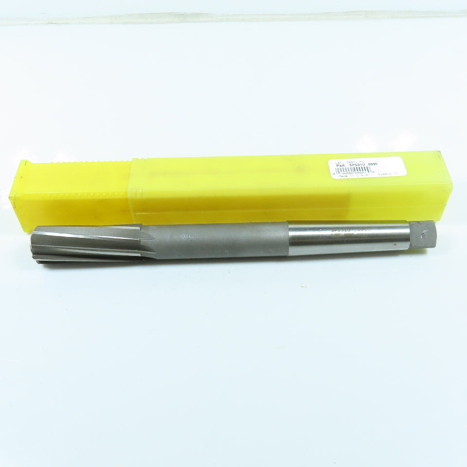 L & I .9995" Chucking Reamer 8 Flute #3 Morse Taper Shank 2-3/4" LOC 10-1/2" OAL
