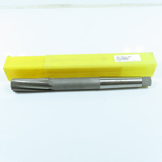 L & I .9995" Chucking Reamer 8 Flute #3 Morse Taper Shank 2-3/4" LOC 10-1/2" OAL
