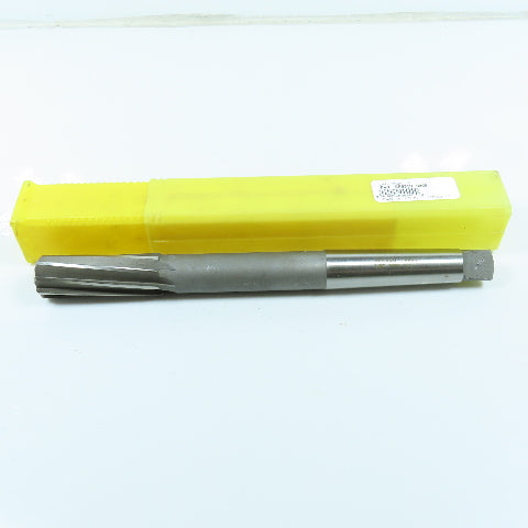 L & I .9995" Chucking Reamer 8 Flute #3 Morse Taper Shank 2-3/4" LOC 10-1/2" OAL