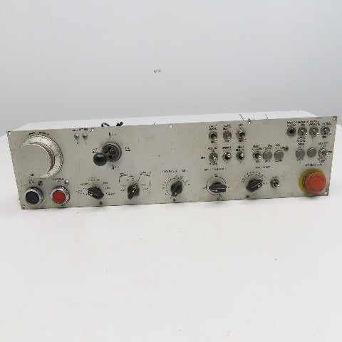 Izumi 41-10652 4 Axis CNC Lathe 12 Tool Turret Machine Operator Key Switch Board