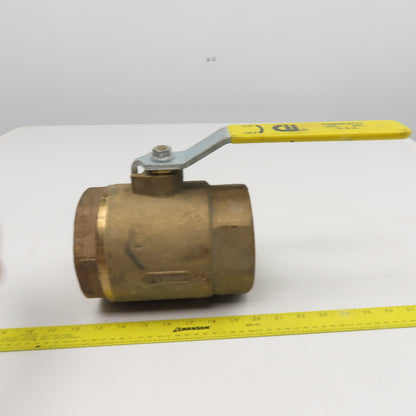 Conbraco 4" Bronze Ball Valve 150 WOG