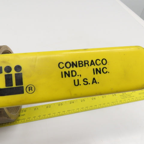Conbraco 4" Bronze Ball Valve 150 WOG