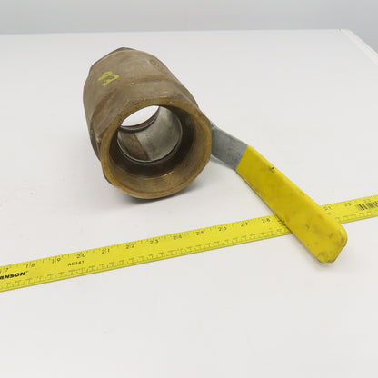 Conbraco 4" Bronze Ball Valve 150 WOG