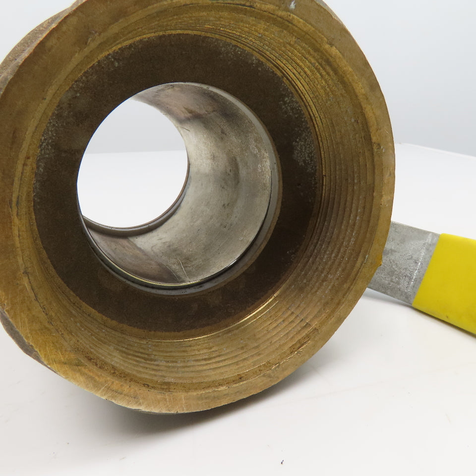 Conbraco 4" Bronze Ball Valve 150 WOG