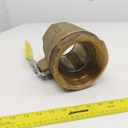Conbraco 4" Bronze Ball Valve 150 WOG