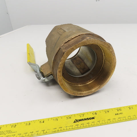 Conbraco 4" Bronze Ball Valve 150 WOG