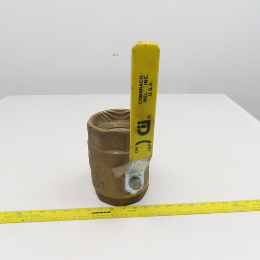 Conbraco 4" Bronze Ball Valve 150 WOG