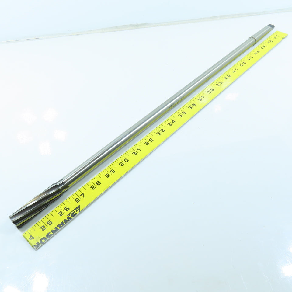 Yankee 3/4" Extended Length Chucking Reamer 8 Flute #2 Morse Taper Shank 24" OAL